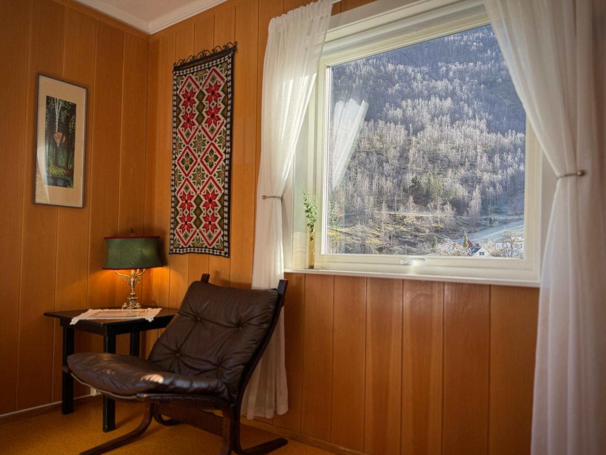 Svingen Guesthouse - Panoramic Fjord Views In Flåm Dış mekan fotoğraf